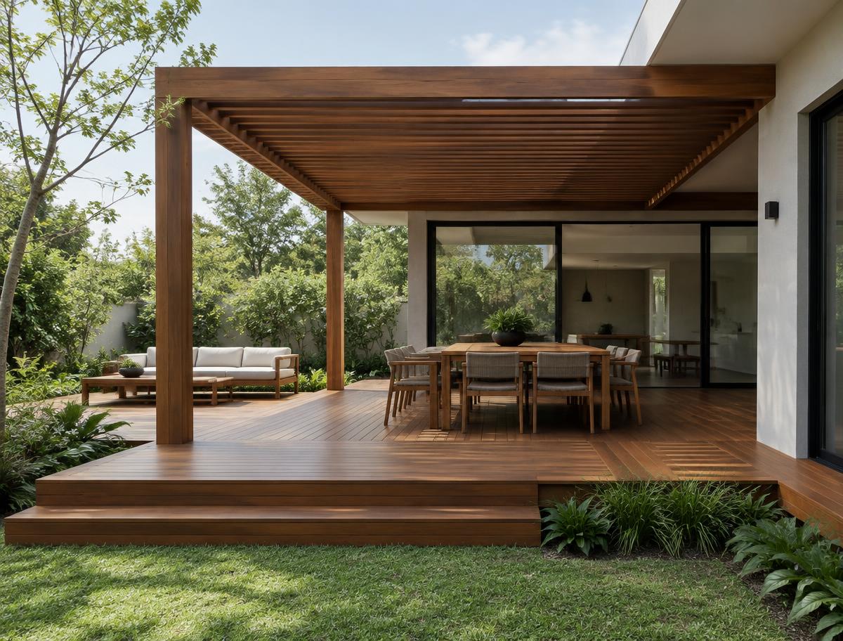 Madeiras para pisos e decks
